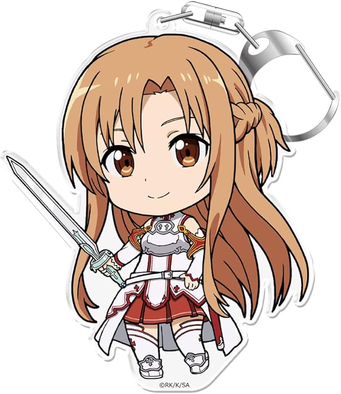 限定☆描き下ろし アスナ アクリルマルチキーホルダー キュアメイド